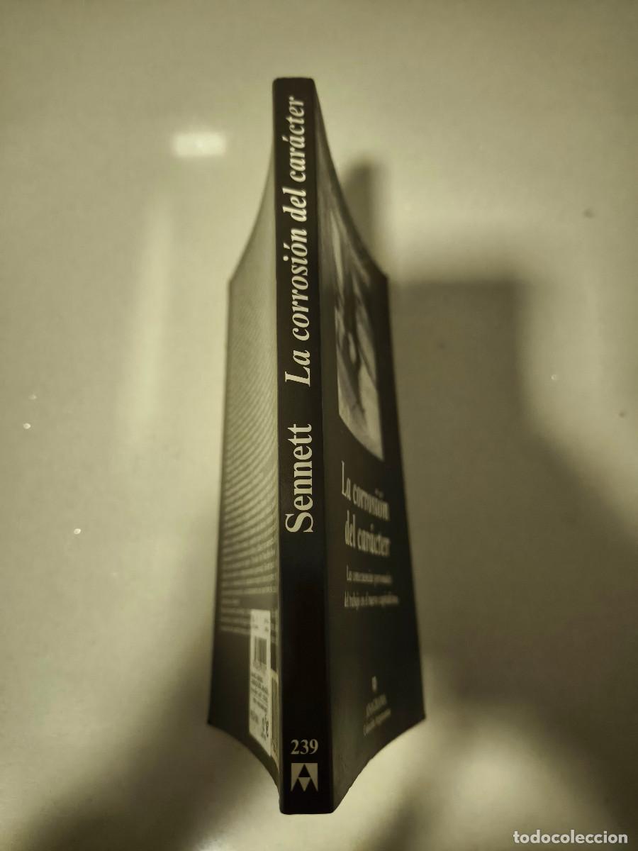 Libros de segunda mano: RICHARD SENNETT - LA CORROSI&Oacute;N DEL CAR&Aacute;CTER ANAGRAMA - Foto 2