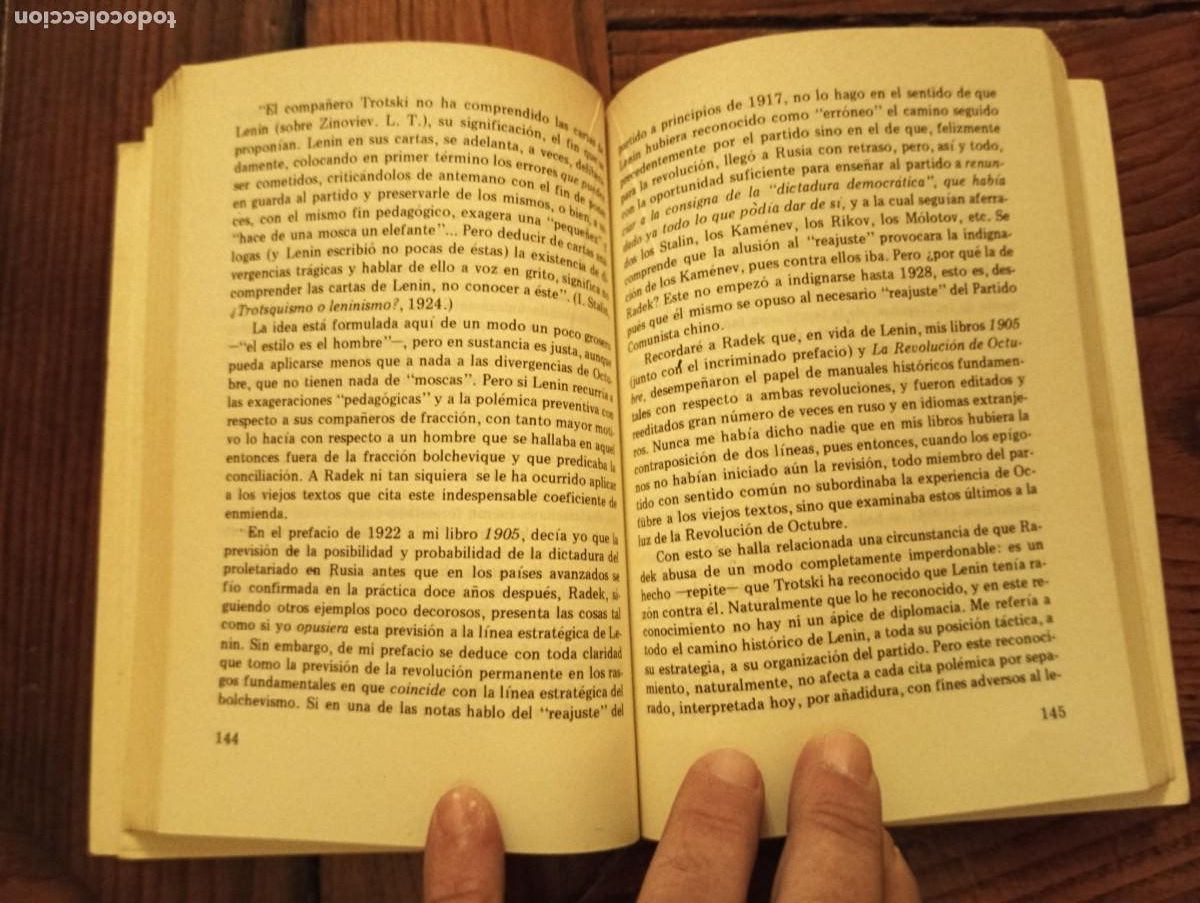 Libros de segunda mano: Obras escogidas de Leon Trotsky.3 tomos. - Foto 4