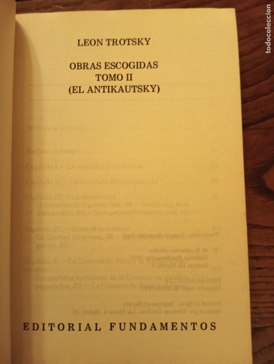 Libros de segunda mano: Obras escogidas de Leon Trotsky.3 tomos. - Foto 5