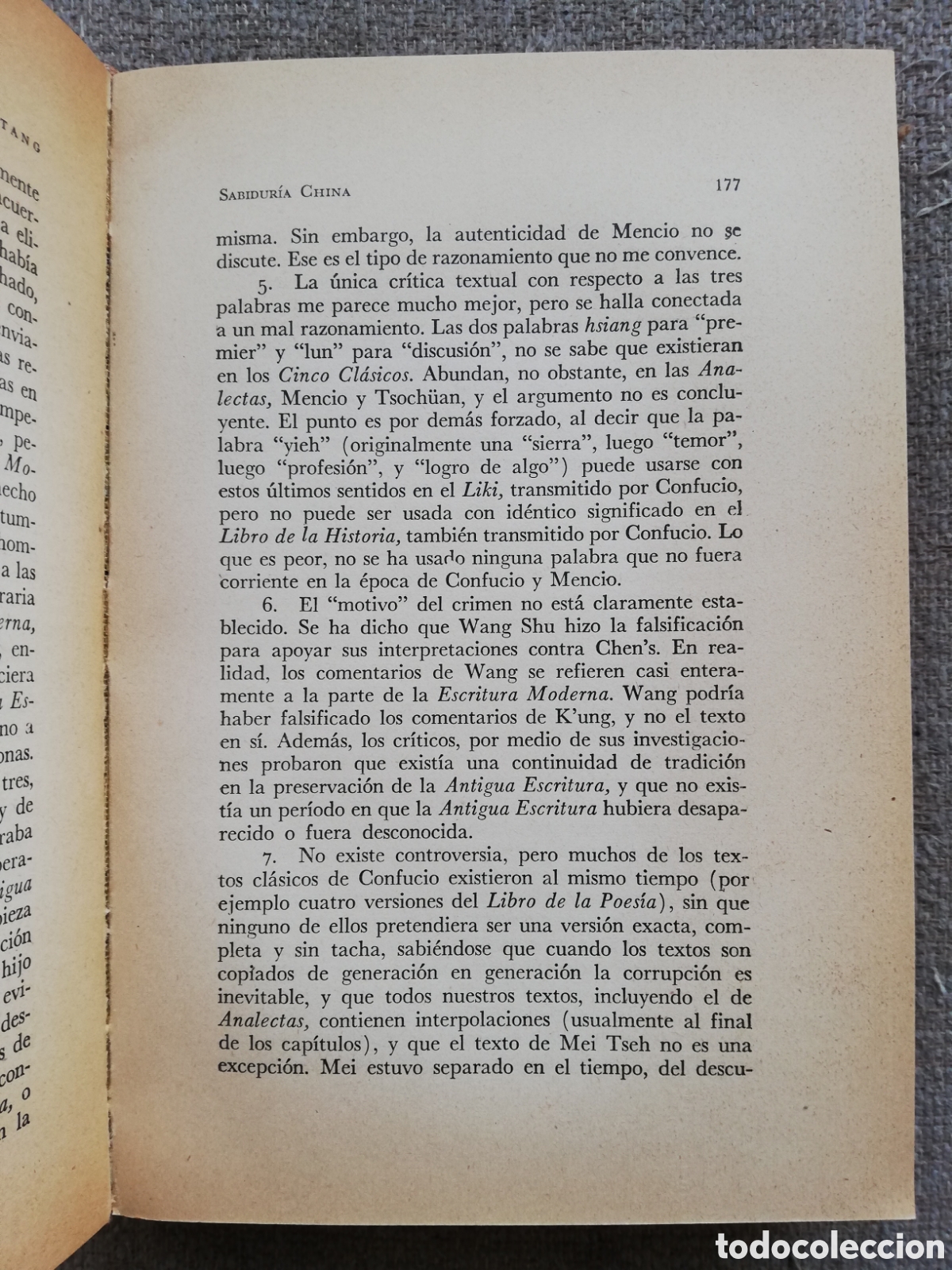 Libros de segunda mano: Sabidur&iacute;a china, de Lin Yutang - Foto 3