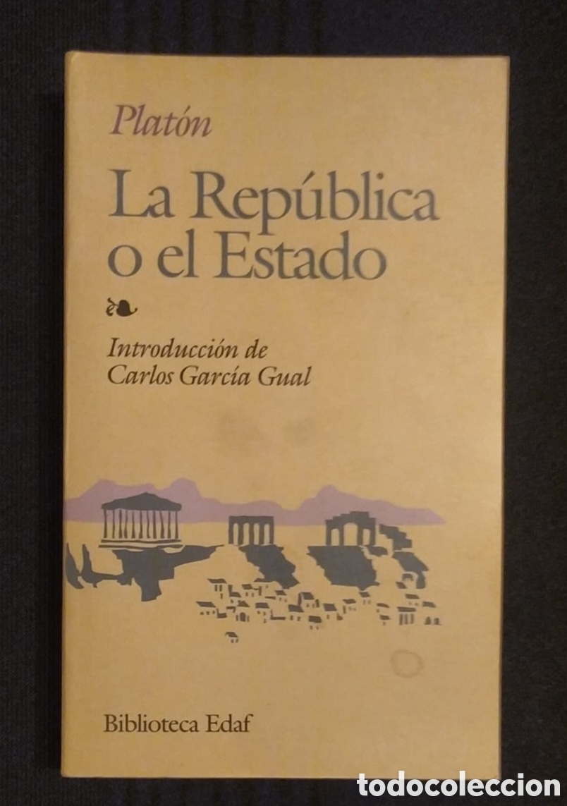 Libros de segunda mano: LA REP&Uacute;BLICA O EL ESTADO. PLAT&Oacute;N - Foto 1