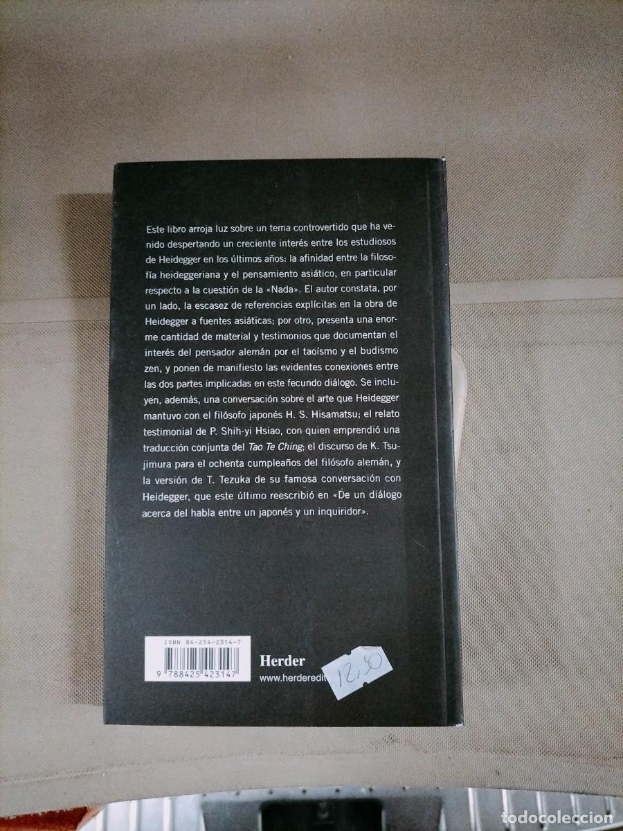 Libros de segunda mano: El oriente de Heidegger - Carlo Saviani. Herder - Foto 2