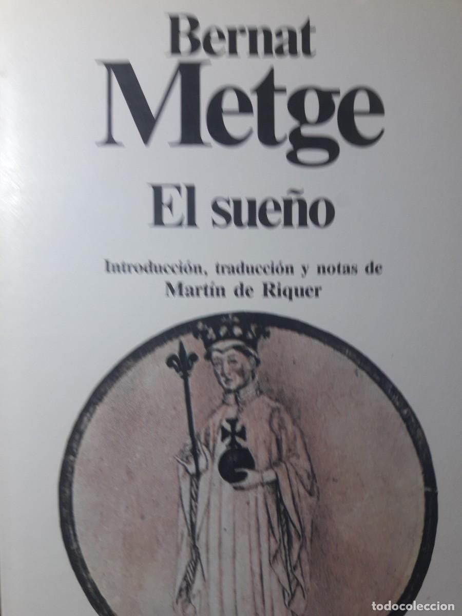 Libros de segunda mano: el sue&ntilde;o Bernat Metge - Foto 1