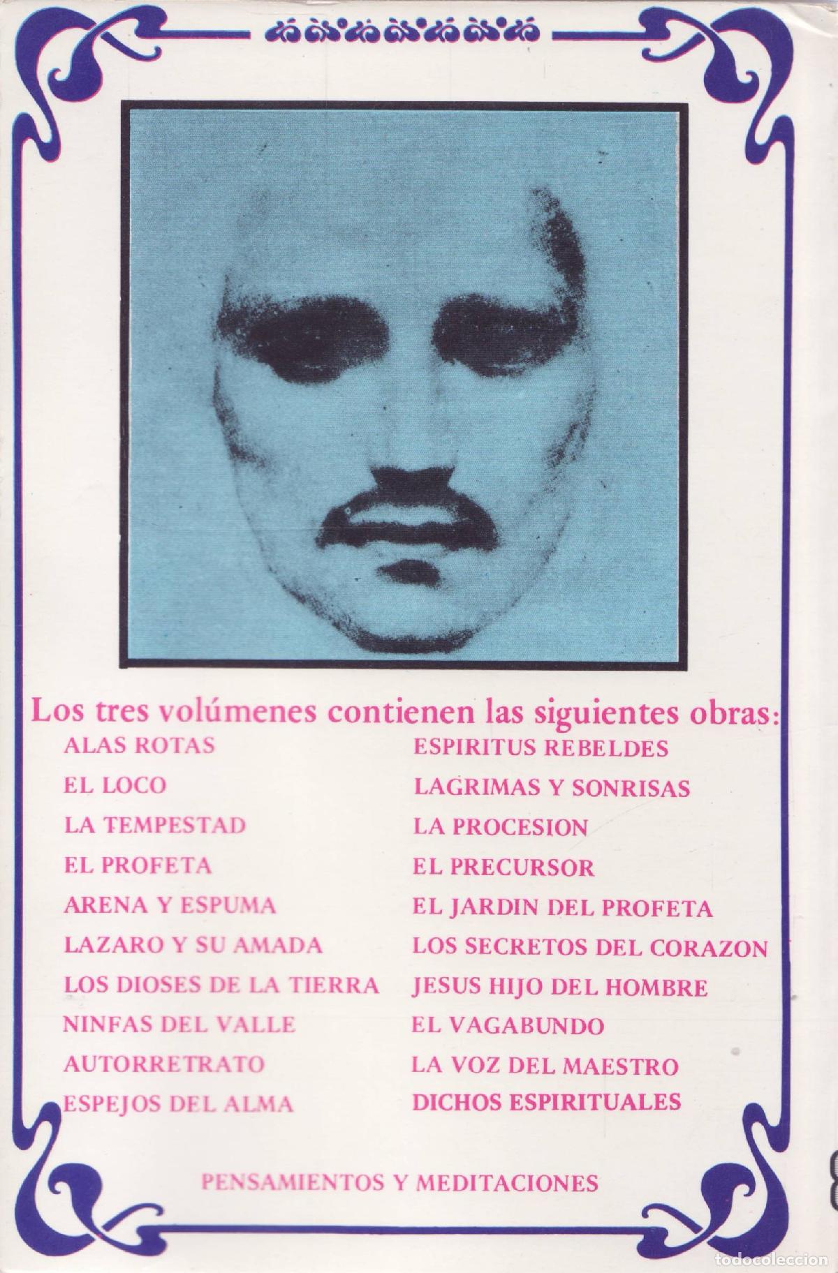 Libros de segunda mano: Obras completas (2) - Gibran, Khalil - Foto 2