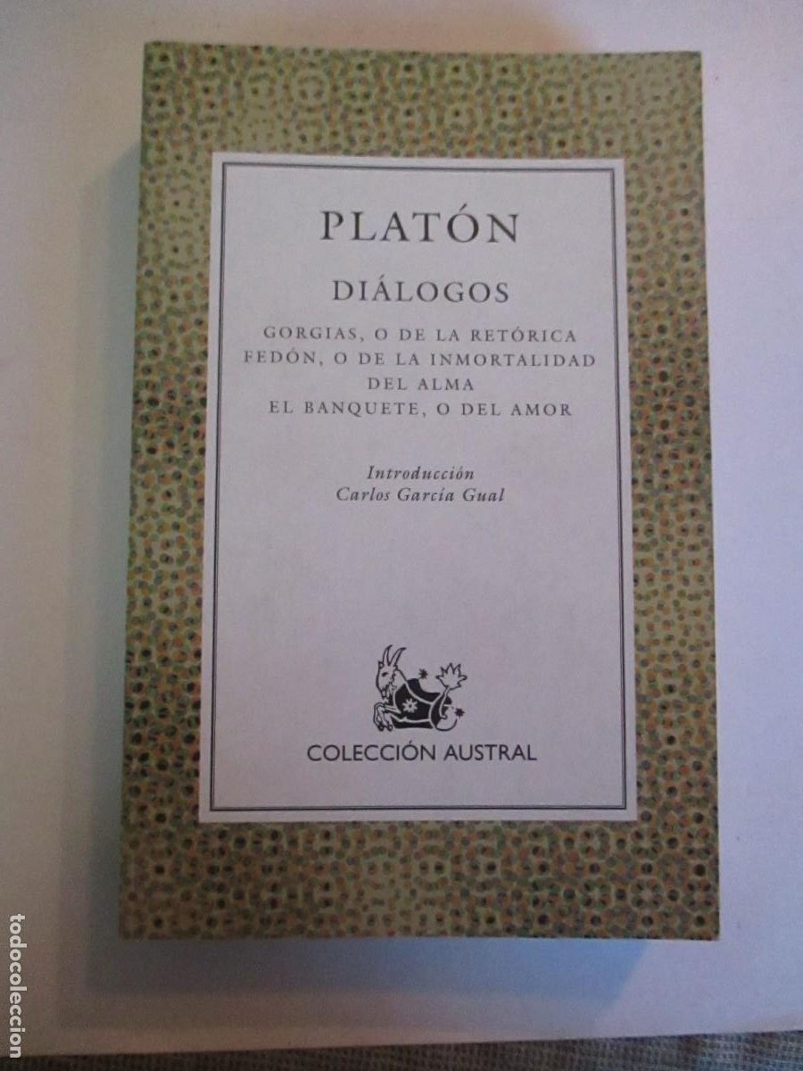 Libros de segunda mano: PLAT&Oacute;N Di&aacute;logos W31367 - Foto 1