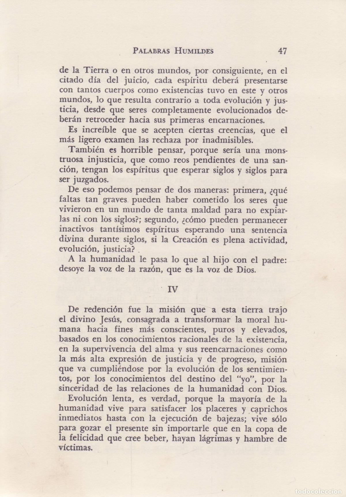 Libros de segunda mano: Palabras humildes - Zelarayan, Ernesto - Foto 2