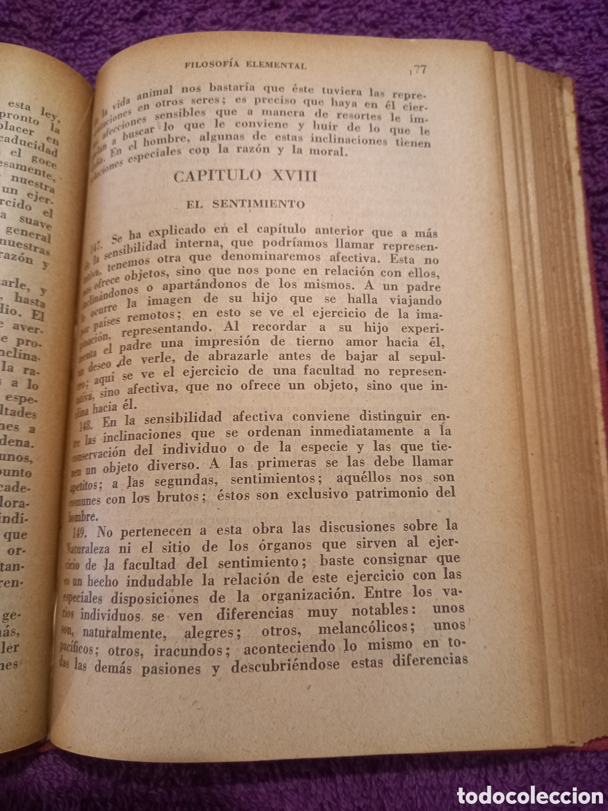 Libros de segunda mano: Filosof&iacute;a elemental. Balmes. Ediciones ibericas. - Foto 6