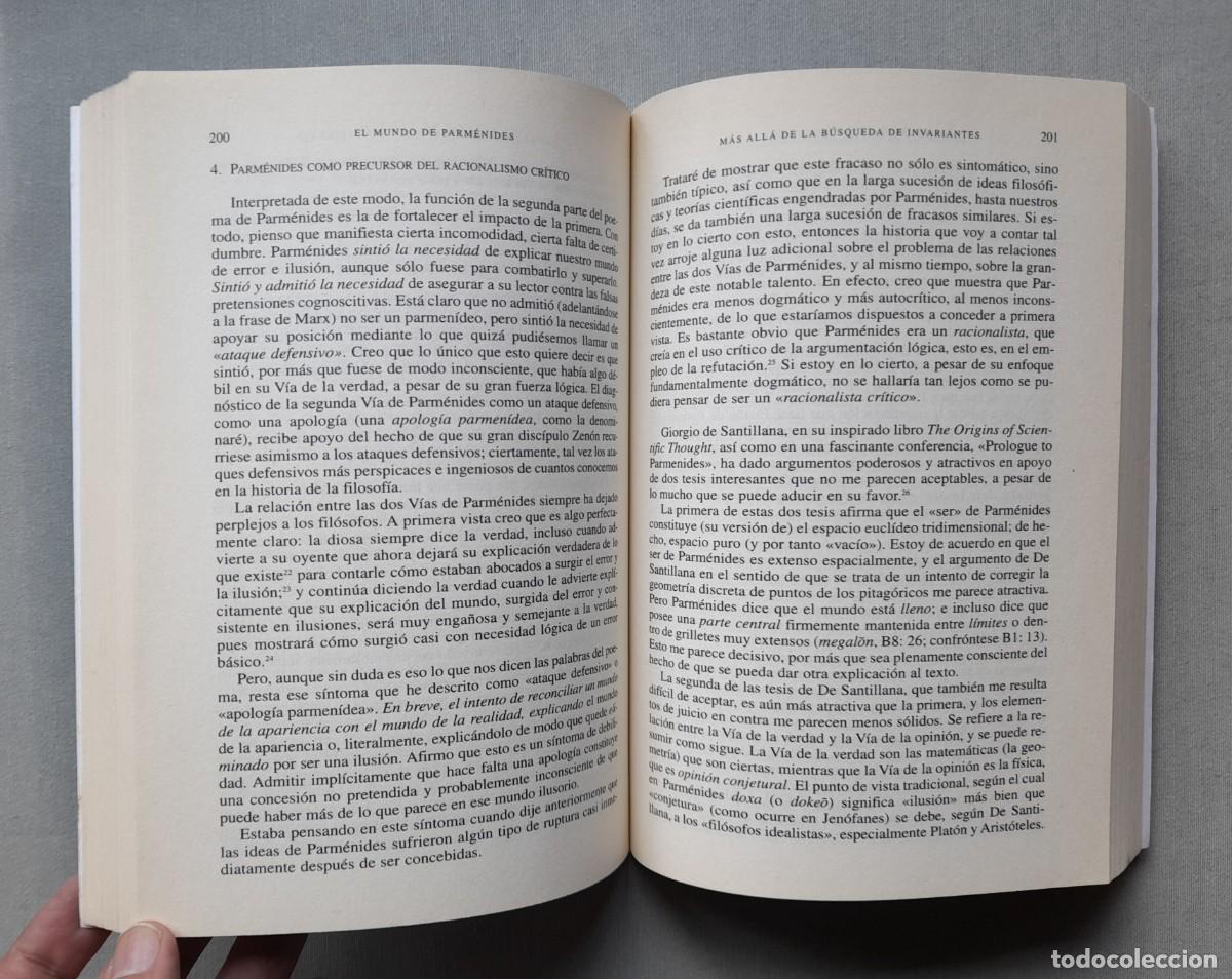Libros de segunda mano: El mundo de Parm&eacute;nides - Foto 7