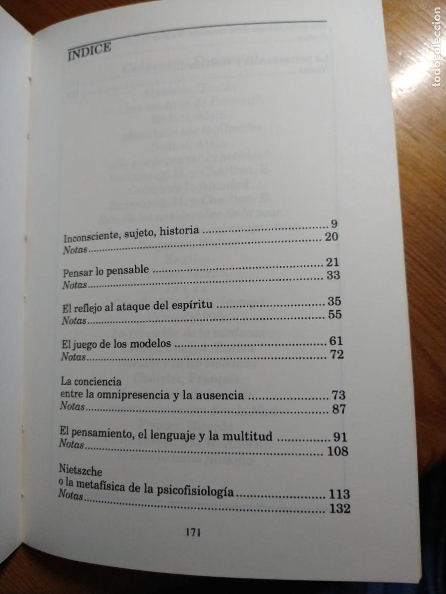 Libros de segunda mano: El inconsciente cerebral - Marcel Gauchet - Foto 4