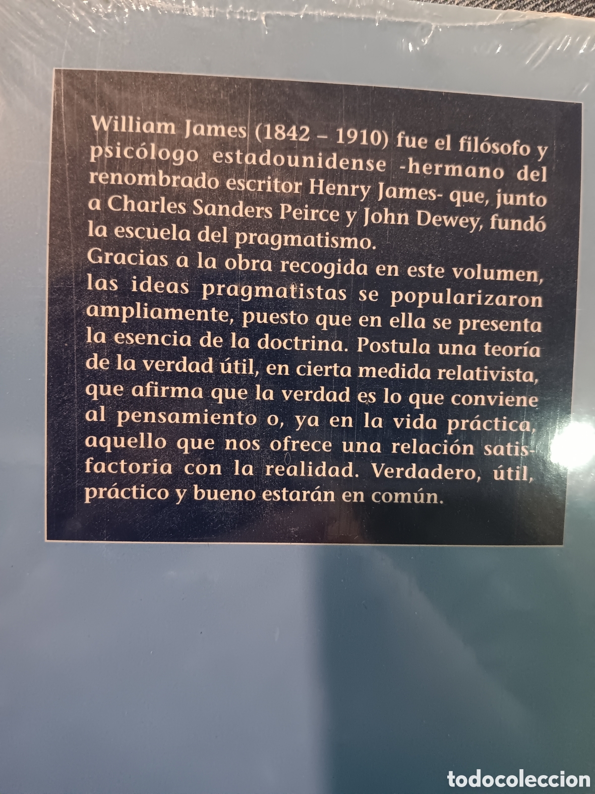 Libros de segunda mano: William James. Pragmatismo - Foto 2
