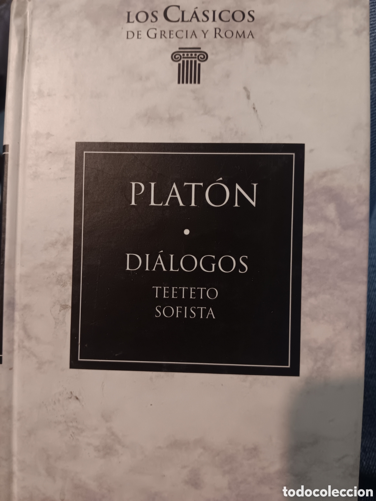 Libros de segunda mano: Plat&oacute;n. Di&aacute;logos. Teeteto sofista - Foto 1