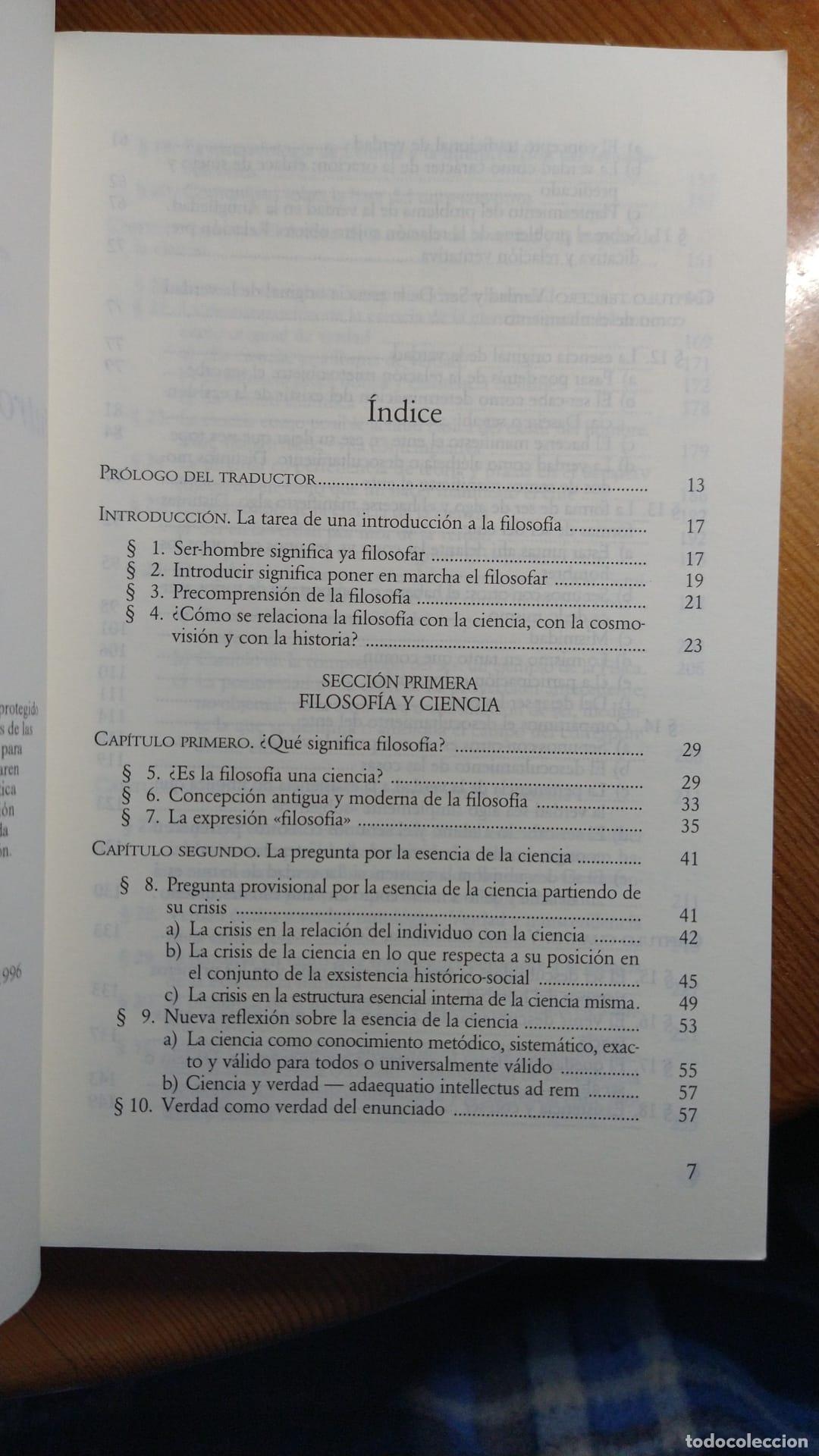 Libros de segunda mano: Introducci&oacute;n a la filosof&iacute;a - Martin Heidegger - Foto 4
