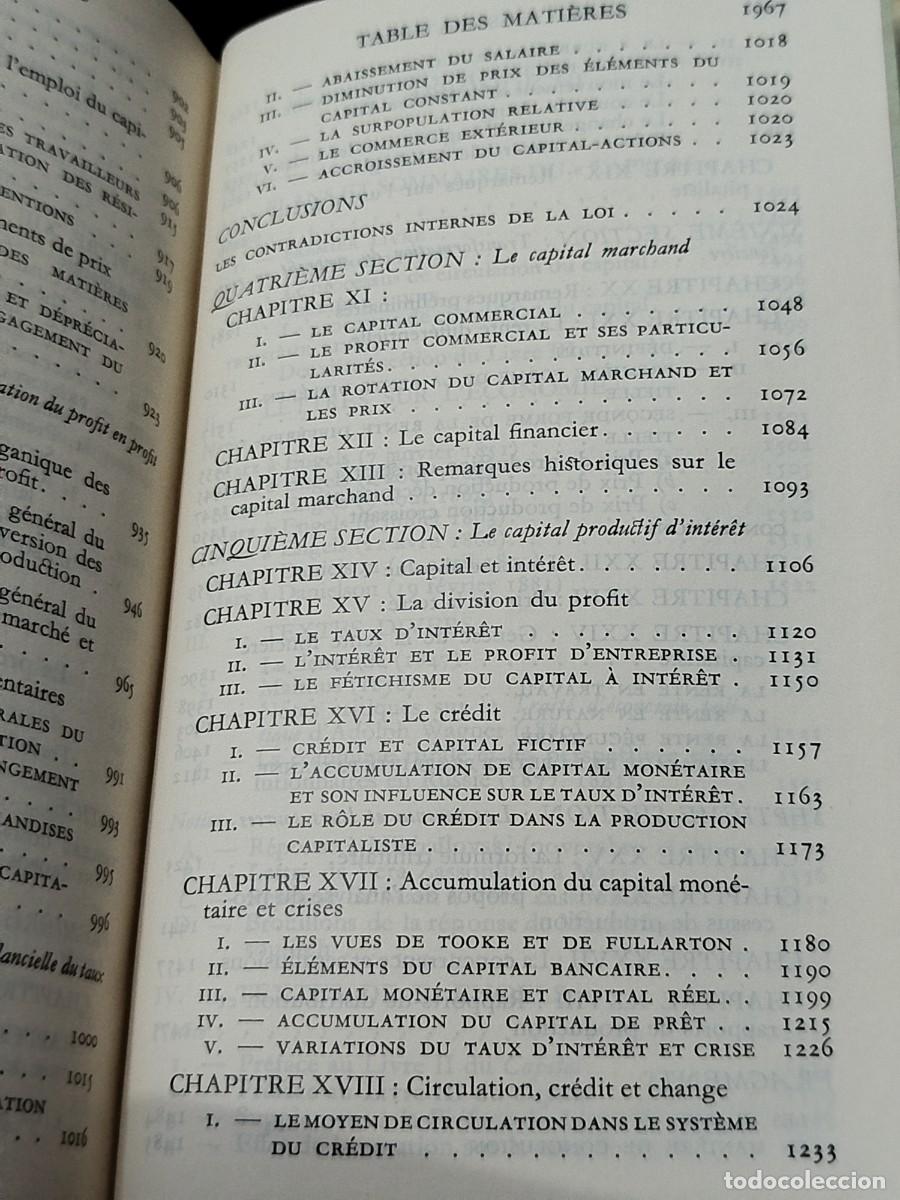 Libros de segunda mano: 1968. Karl Marx. Oeuvres. - Foto 10