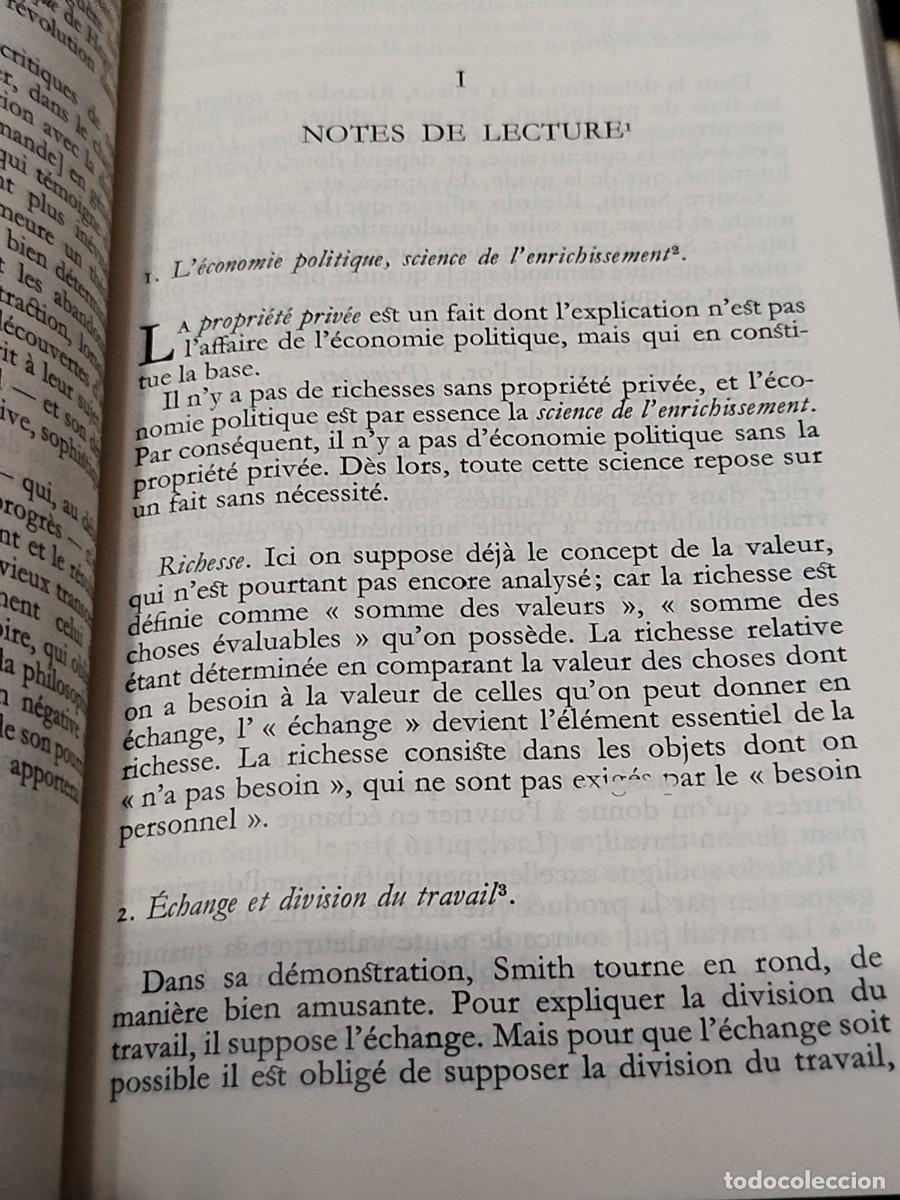 Libros de segunda mano: 1968. Karl Marx. Oeuvres. - Foto 14