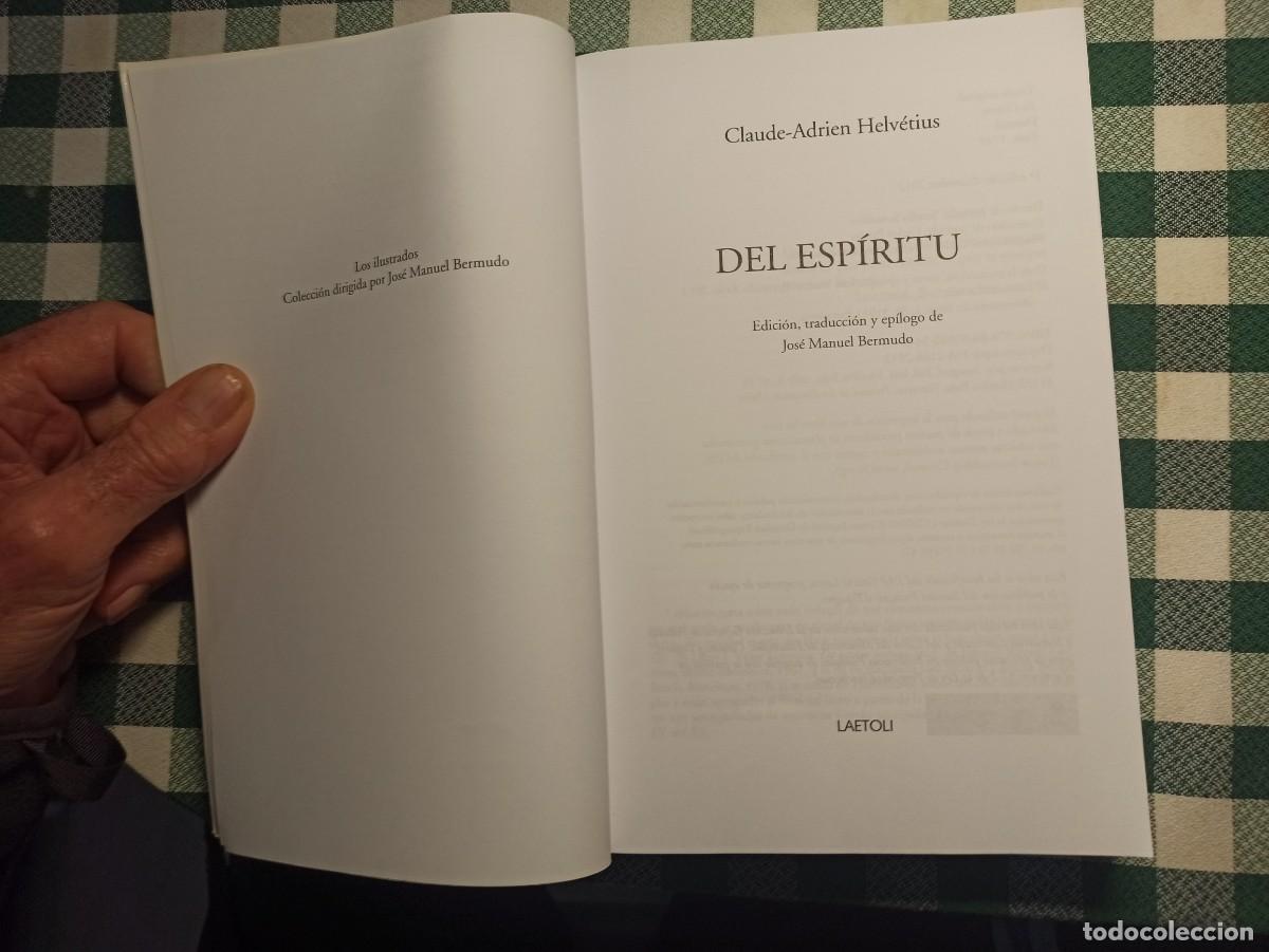 Libros de segunda mano: Del esp&iacute;ritu - Helvetius - Foto 2