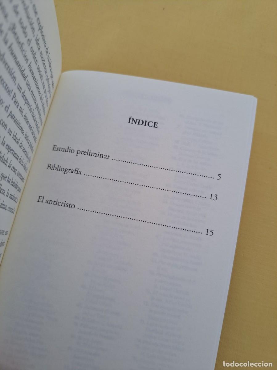 Libros de segunda mano: FRIEDRICH NIETZSCHE - EL ANTICRISTO - EDICIONES BRONTES 2012 - Foto 3