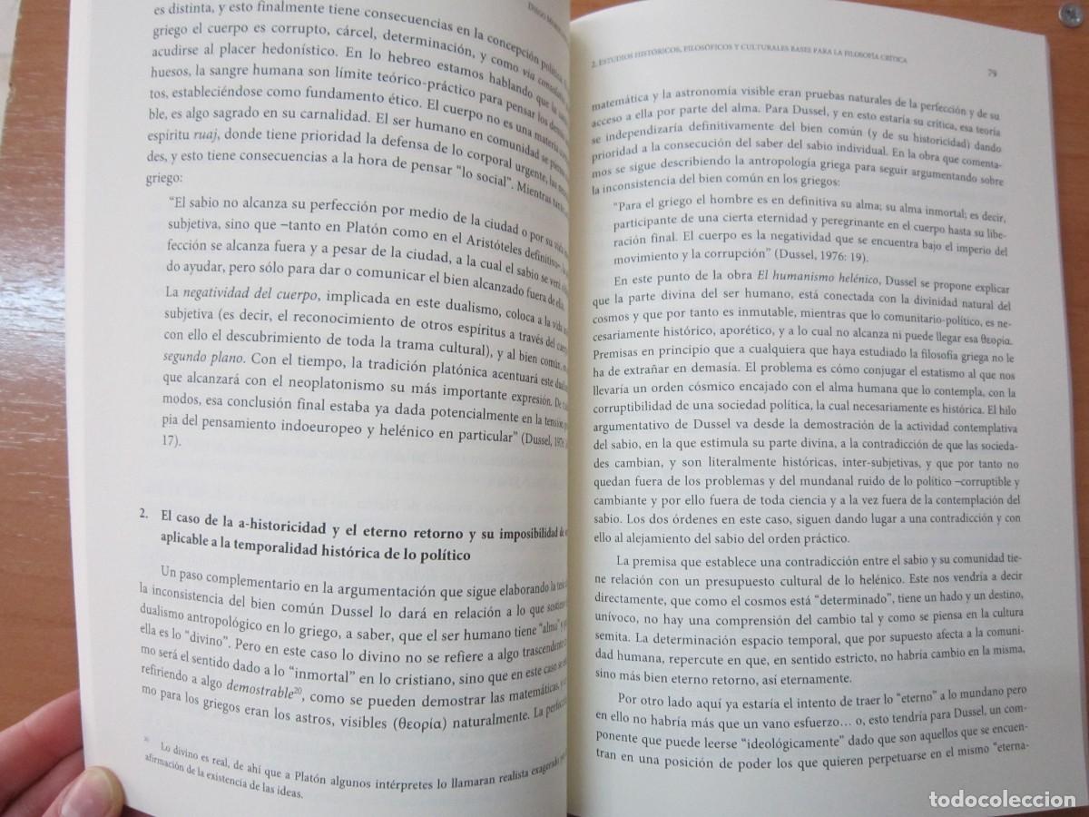 Libros de segunda mano: El primer Dussel, de Diego M. del R&iacute;o - Foto 3