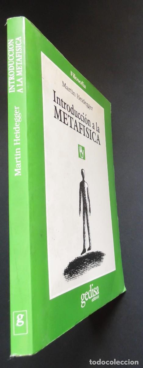 Libros de segunda mano: Introducci&oacute;n a la metaf&iacute;sica, de Martin Heidegger - Foto 1