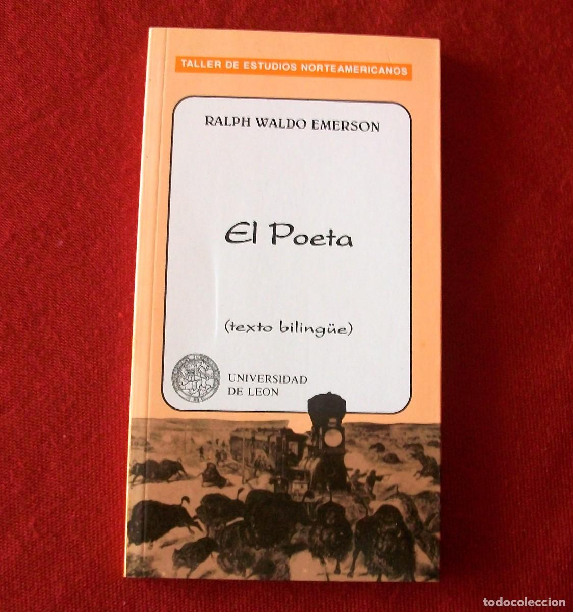 Libros de segunda mano: RALPH WALDO EMERSON / EL POETA / Biling&uuml;e - Foto 1