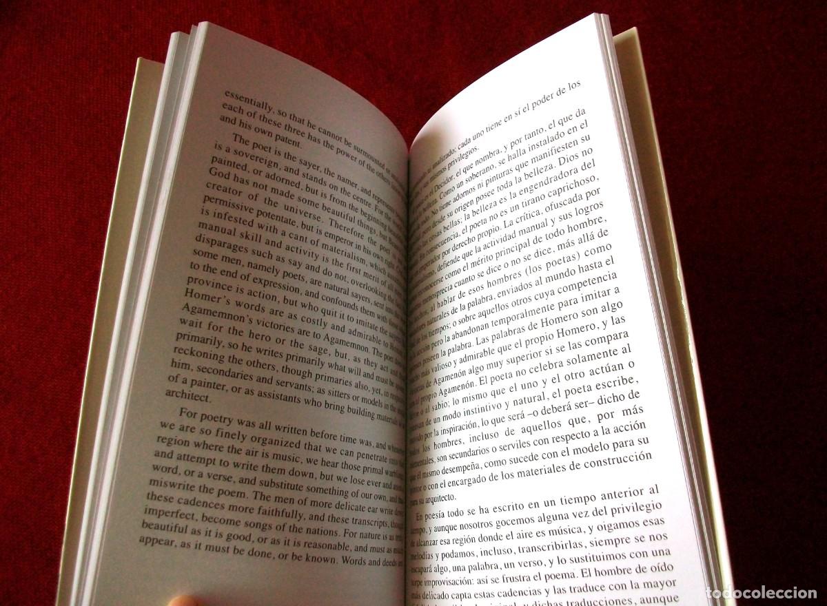 Libros de segunda mano: RALPH WALDO EMERSON / EL POETA / Biling&uuml;e - Foto 3