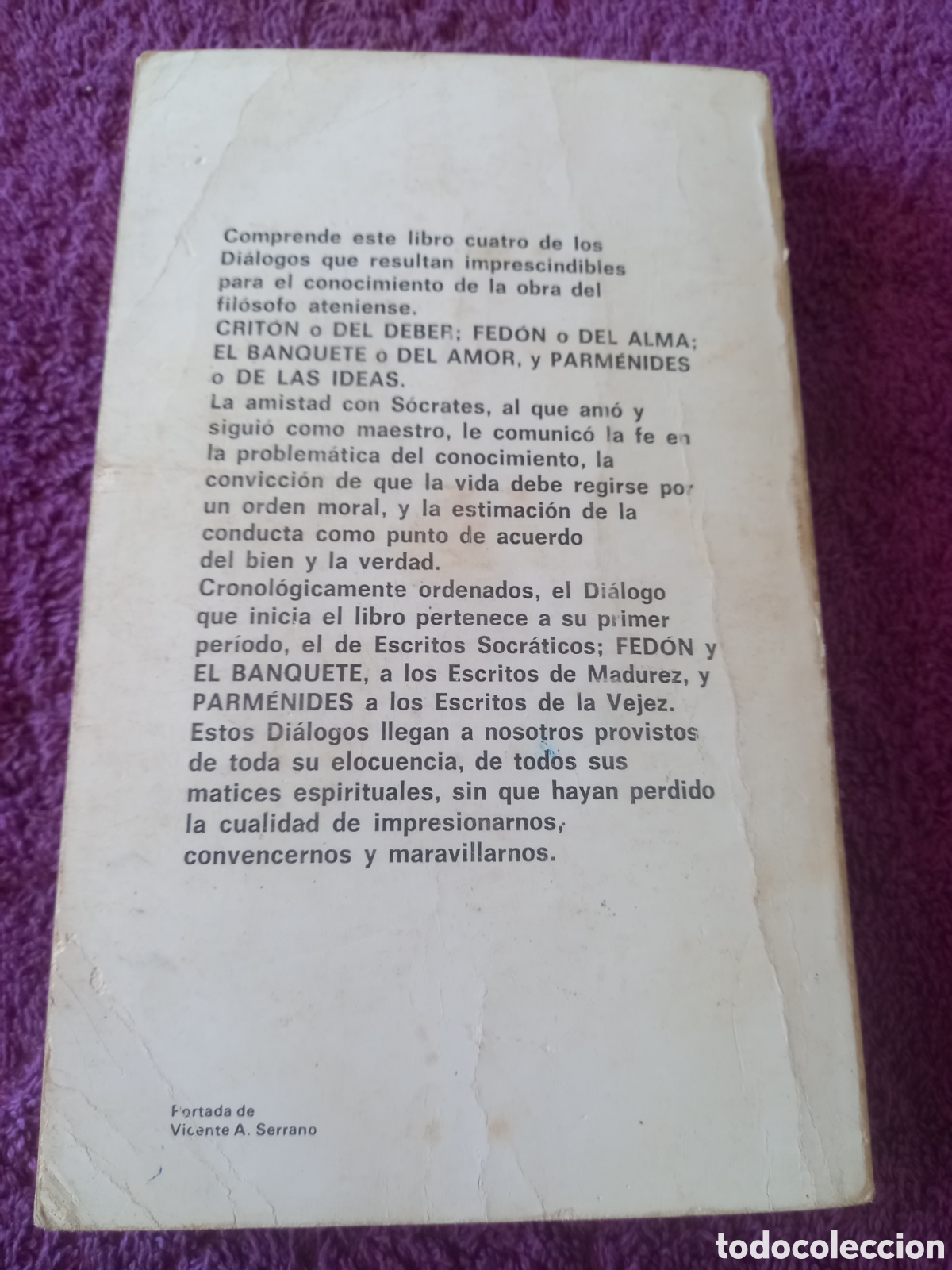 Libros de segunda mano: Dialogos. Plat&oacute;n. Biblioteca de bolsillo - Foto 3