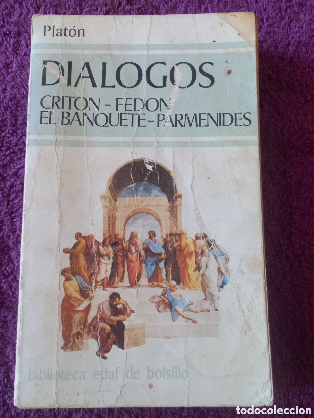 Libros de segunda mano: Dialogos. Plat&oacute;n. Biblioteca de bolsillo - Foto 1