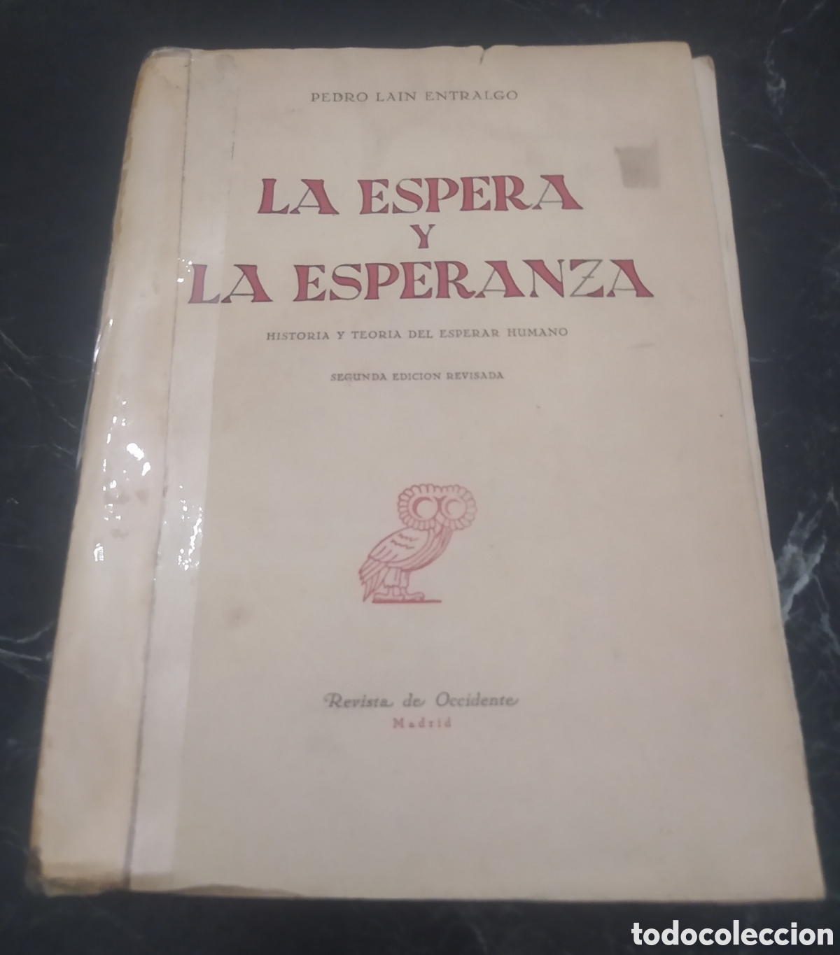 Libros de segunda mano: La espera y la esperanza. - Foto 1