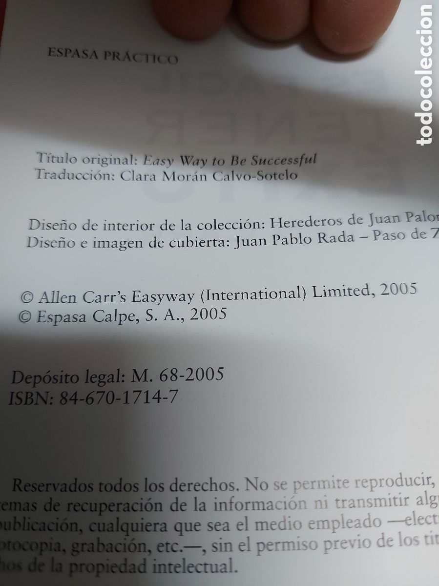 Libros de segunda mano: ES FACIL TENER EXITO a&ntilde;o 2005 - Foto 2