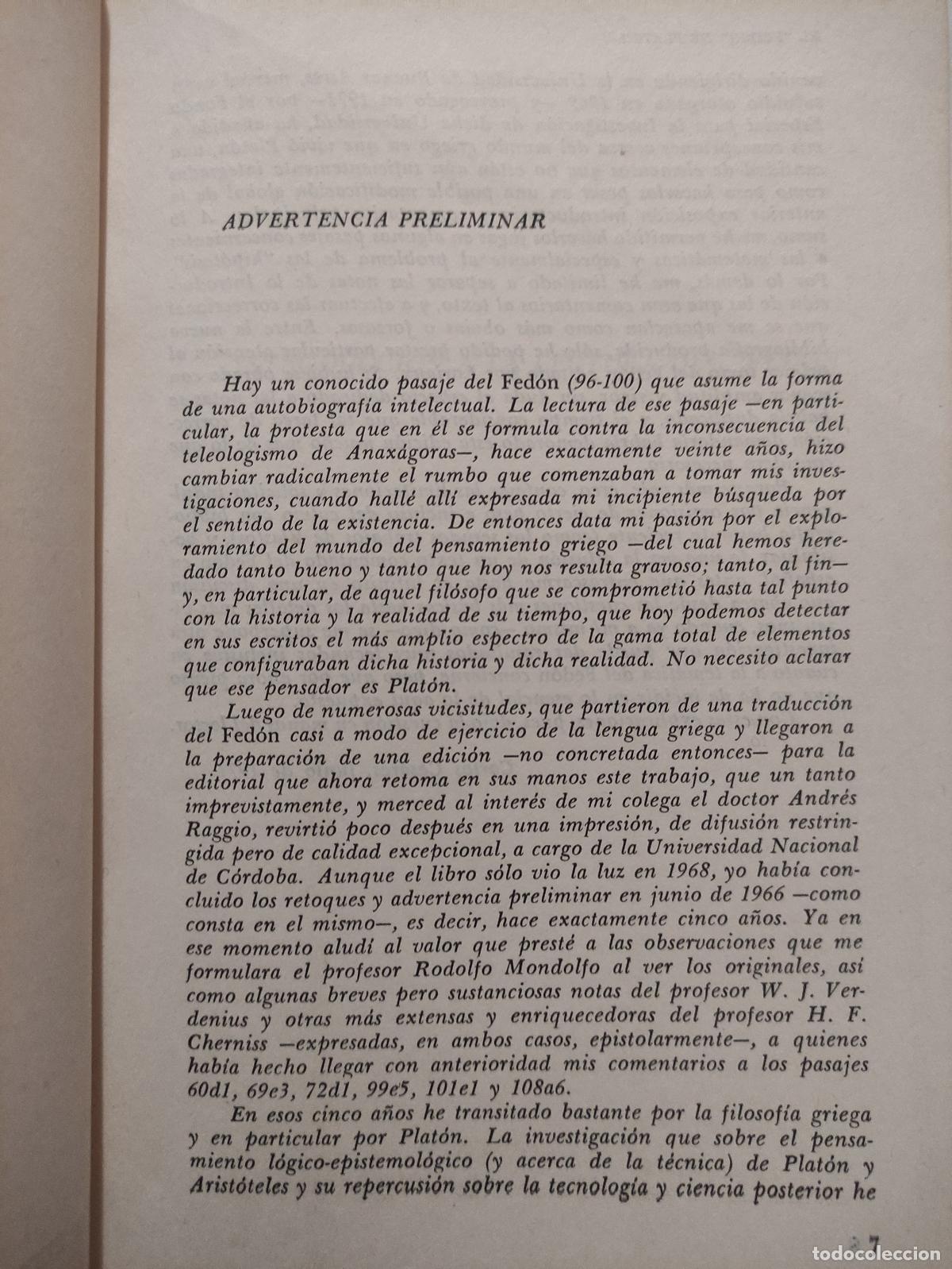 Libros de segunda mano: FEDON - PLATON - 1971 - Foto 2