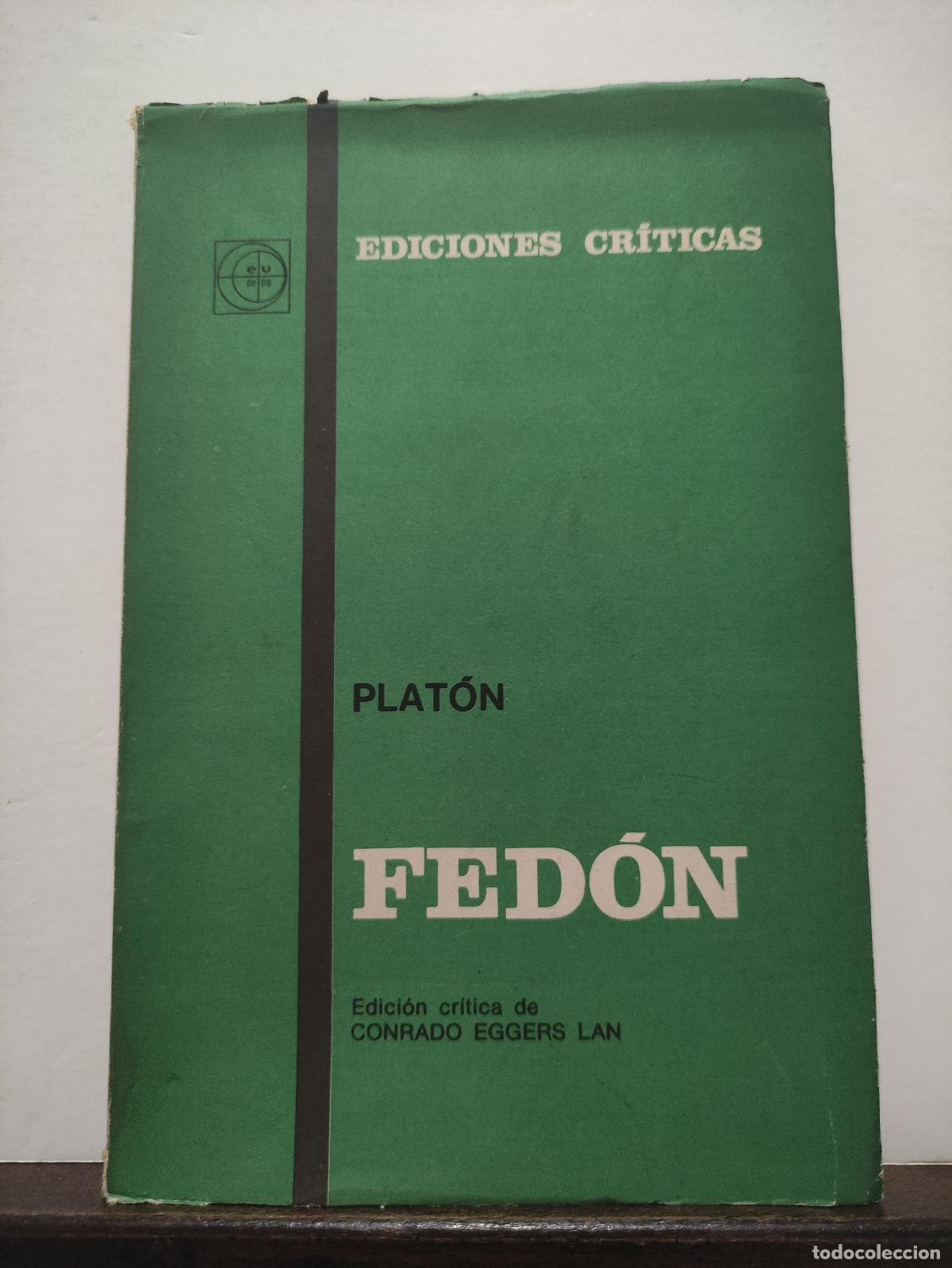 Libros de segunda mano: FEDON - PLATON - 1971 - Foto 1