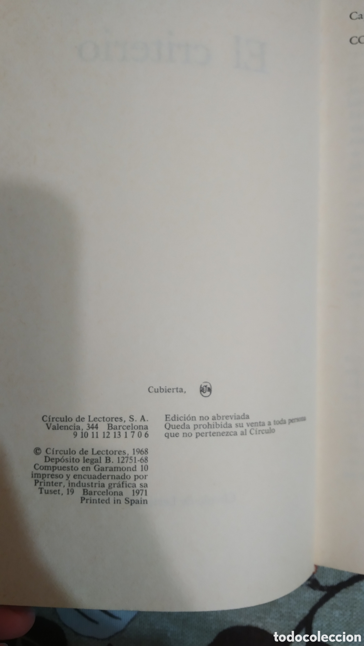Libros de segunda mano: El criterio-Jaime Balmes - Foto 3