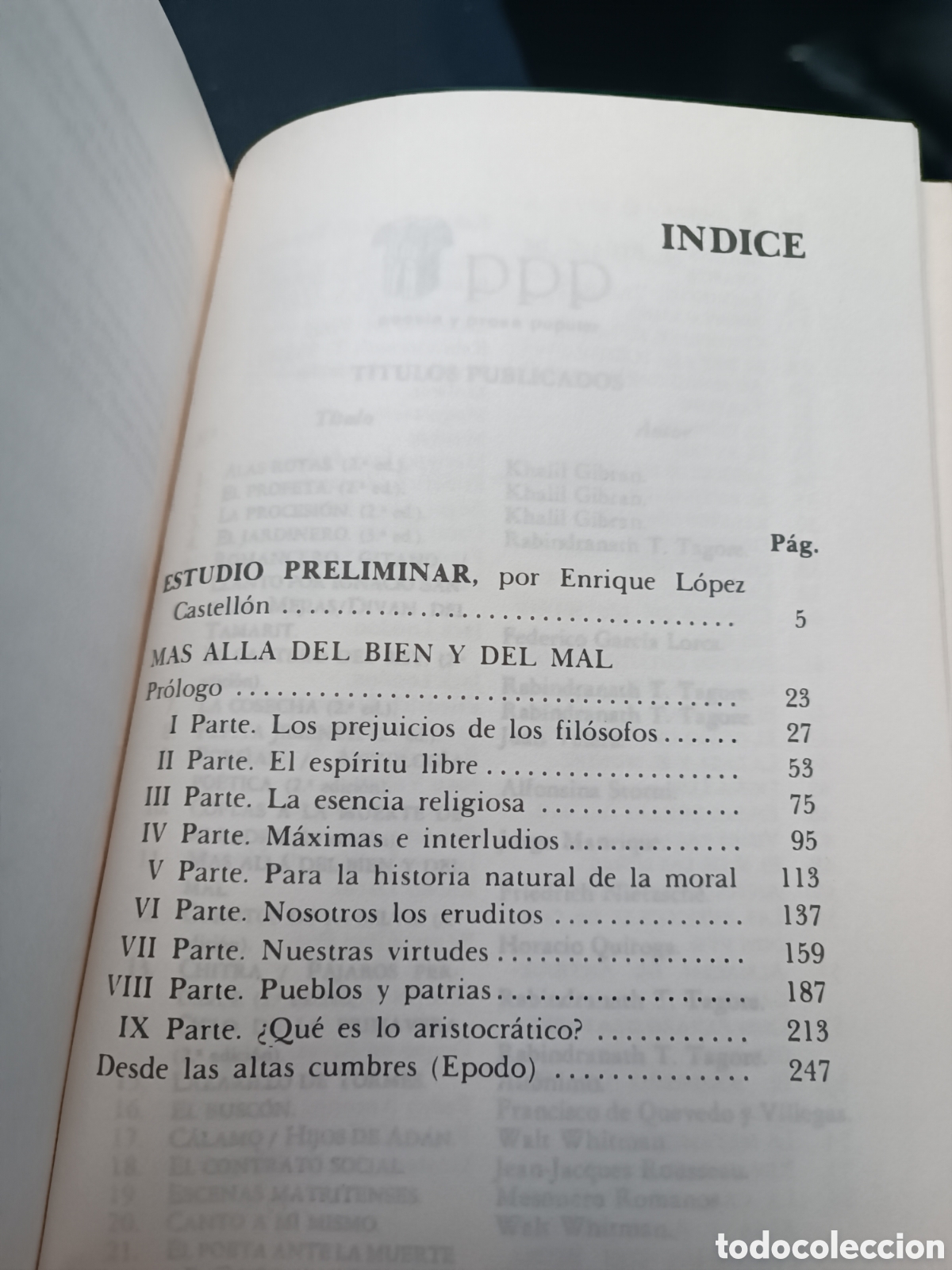 Libros de segunda mano: M&aacute;s all&aacute; del bien y del mal Nietzsche, Friedrich - Foto 4