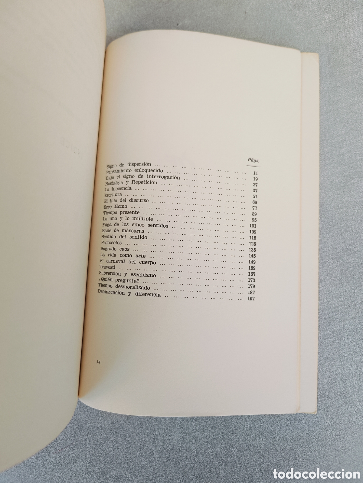 Libros de segunda mano: La dispersi&oacute;n. Eugenio Tr&iacute;as. - Foto 4