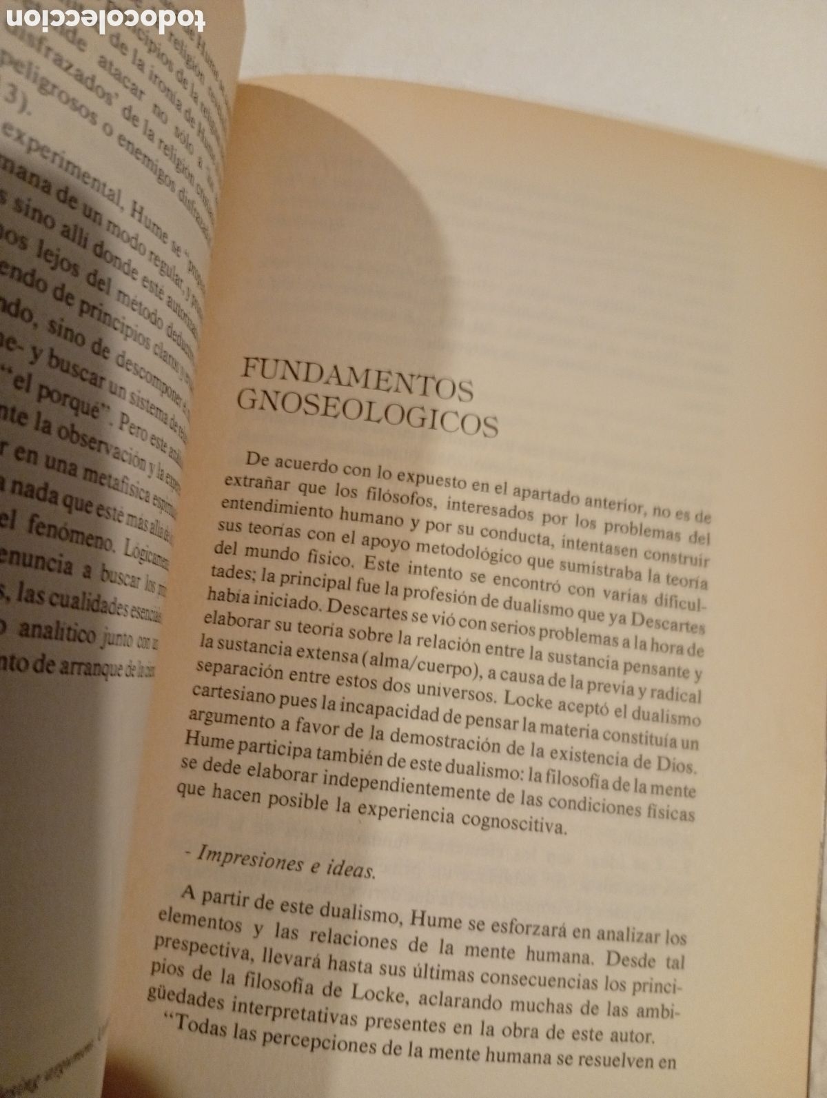 Libros de segunda mano: ABSTRACT. DAVID HUME. EDITORIAL HUMANITAS. - Foto 9