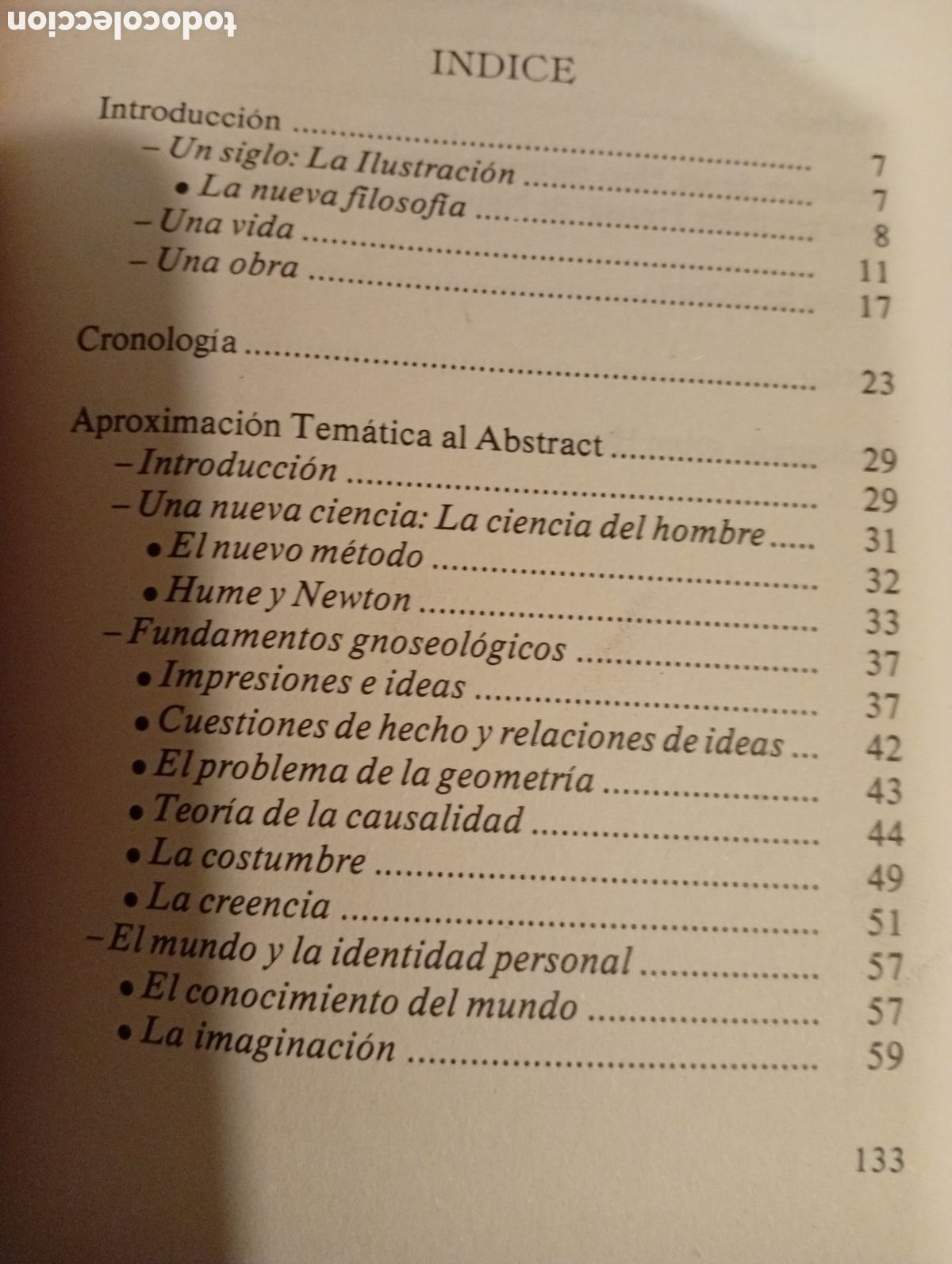 Libros de segunda mano: ABSTRACT. DAVID HUME. EDITORIAL HUMANITAS. - Foto 12