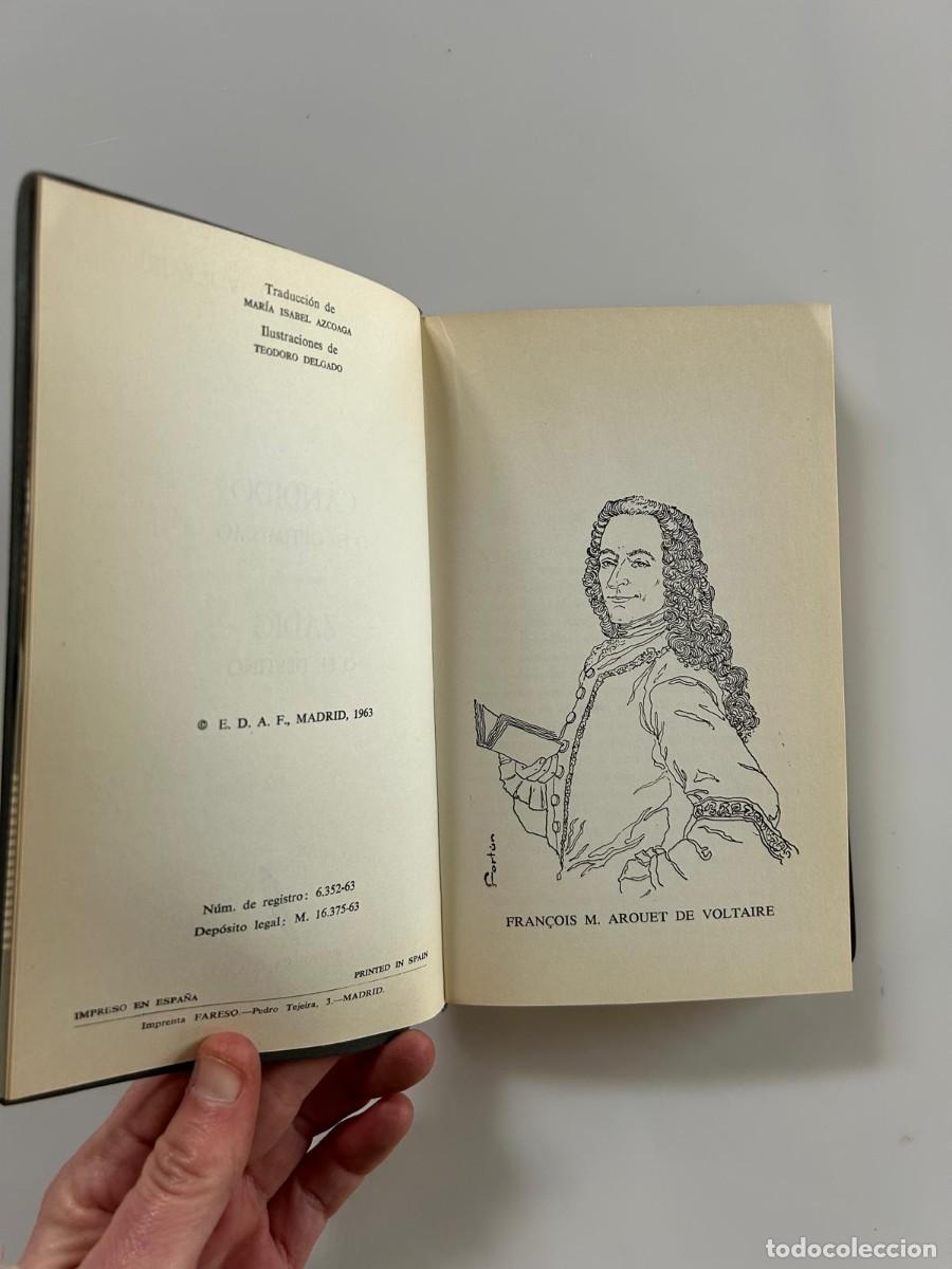 Libros de segunda mano: C&Aacute;NDIDO. VOLTAIRE. BIBLIOTECA E.D.A.K - Foto 4