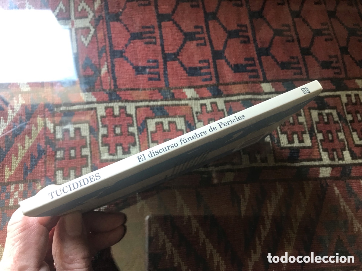 Libros de segunda mano: Tuc&iacute;dides. El discurso f&uacute;nebre de Pericles. Sequitur - Foto 2