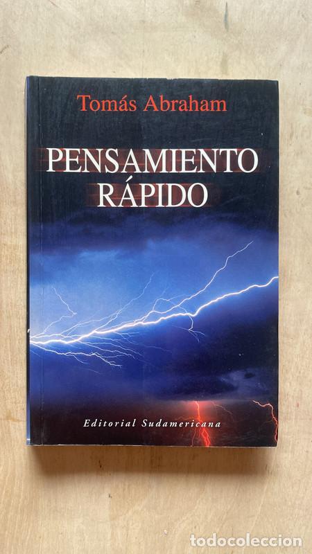 Libros de segunda mano: Pensamiento rapido - Abraham Tomas - Foto 1