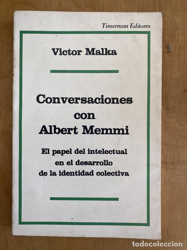 Libros de segunda mano: Conversaciones con Albert Memmi - Malka Victor - Foto 1