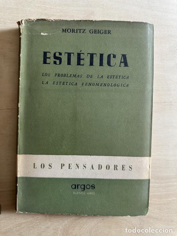 Libros de segunda mano: Estetica - Geiger Moritz - Foto 1