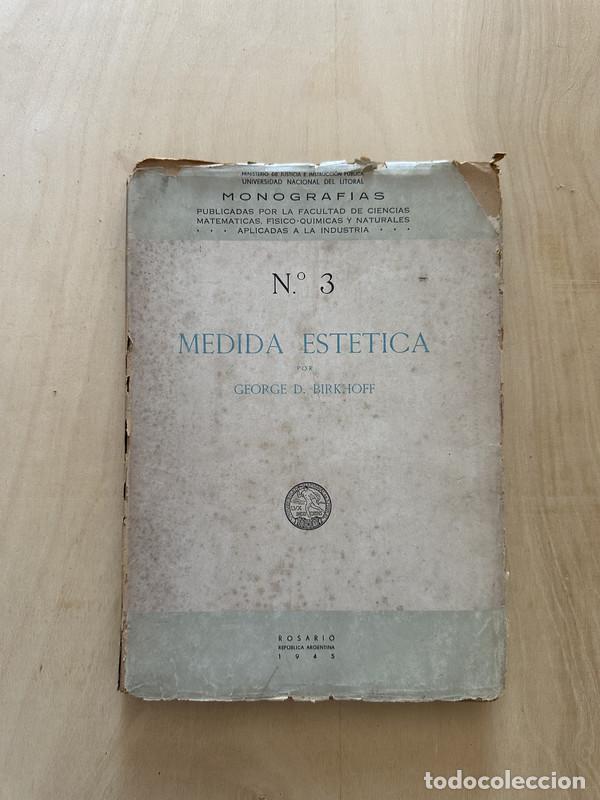 Libros de segunda mano: Medida Estetica - Birkhoff George - Foto 1