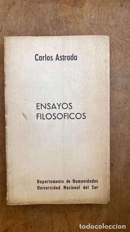 Libros de segunda mano: Ensayos filosoficos - Astrada Carlos - Foto 1