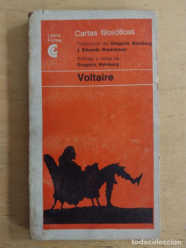Libros de segunda mano: Cartas filosoficas - Voltaire - Foto 1