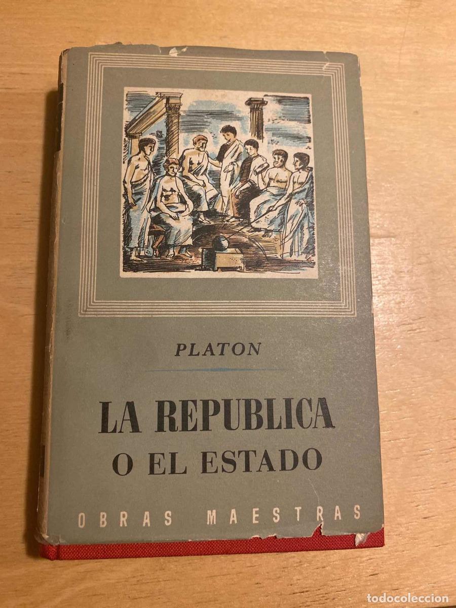 Libros de segunda mano: La Rep&uacute;blica o El Estado - Plat&oacute;n - Foto 1