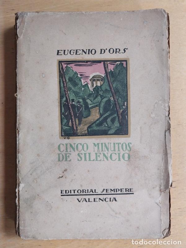 Libros de segunda mano: Cinco minutos de silencio - d Ors Eugenio - Foto 1