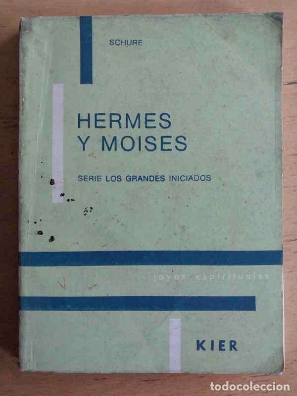 Libros de segunda mano: Hermes y moises - Schure - Foto 1