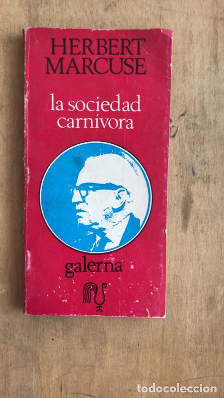 Libros de segunda mano: La sociedad carnivora - Herbert Marcuse - Foto 1
