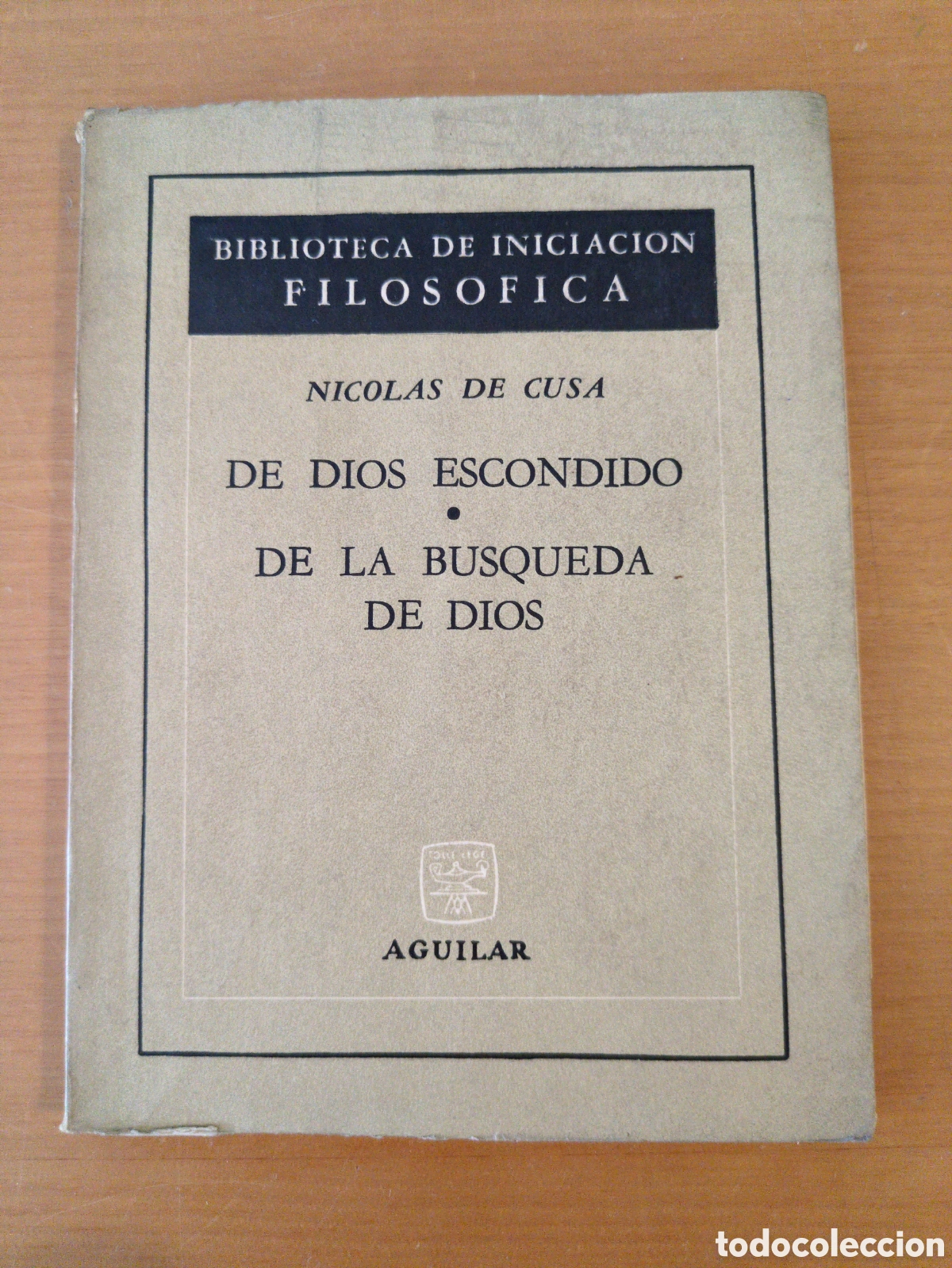 Libros de segunda mano: De Dios escondido. De la b&uacute;squeda de Dios. Nicol&aacute;s de Cusa - Foto 1