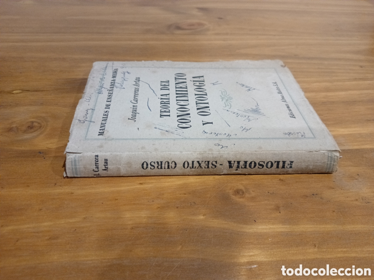 Libros de segunda mano: Teor&iacute;a del conocimiento y ontolog&iacute;a . - Foto 6