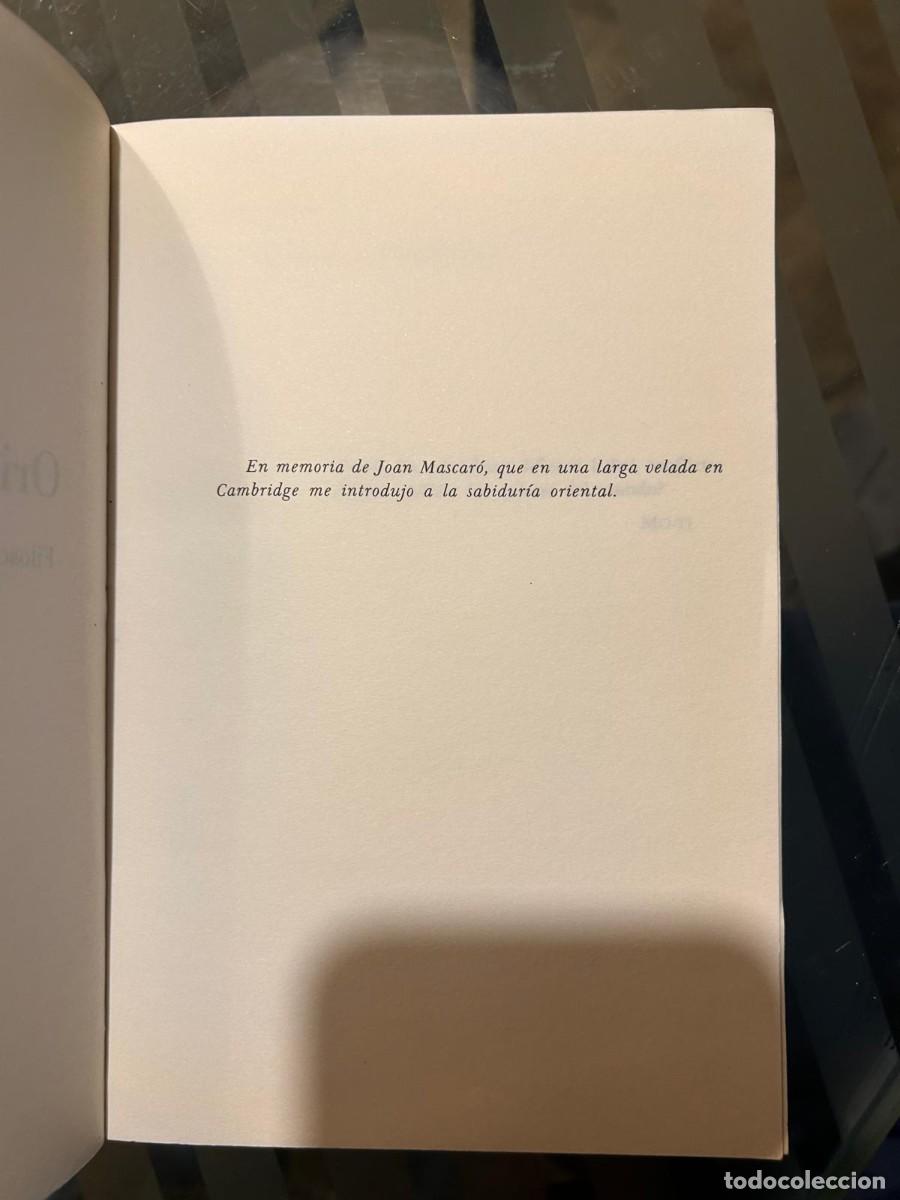 Libros de segunda mano: LUIS RACIONERO. ORIENTE Y OCCIDENTE - Foto 5